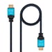 Nanocable Cable HDMI V2.0 4K@60GHz 18 Gbps A/M-A/M, negro, 1.0 m.