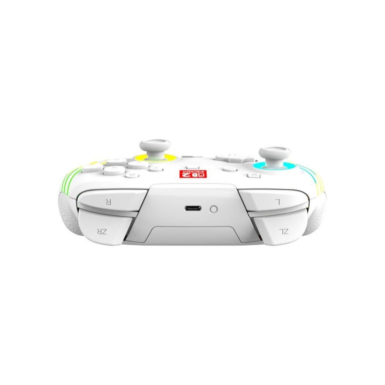 Manette de jeu sans fil TURTLE BEACH Afterglow Wave RGB pour Nintendo Switch 2 Blanc - Neuf