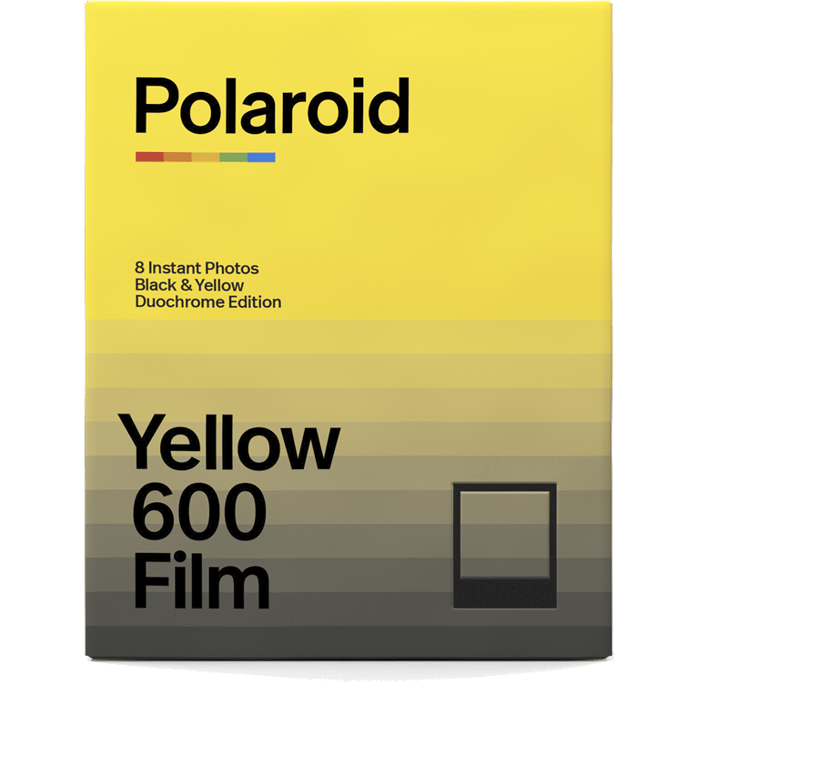 Pack 8 Films Photo pour 600 Black&Yellow Polaroid