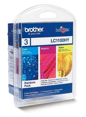 Brother Pack cartouches encre Cyan jaune