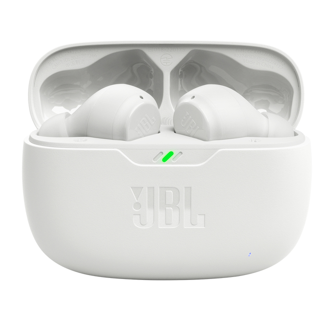 Écouteurs JBL Wave Beam True Wireless Stereo (TWS) Ecouteurs Calls/Music/Sport/Everyday Bluetooth - Blanc