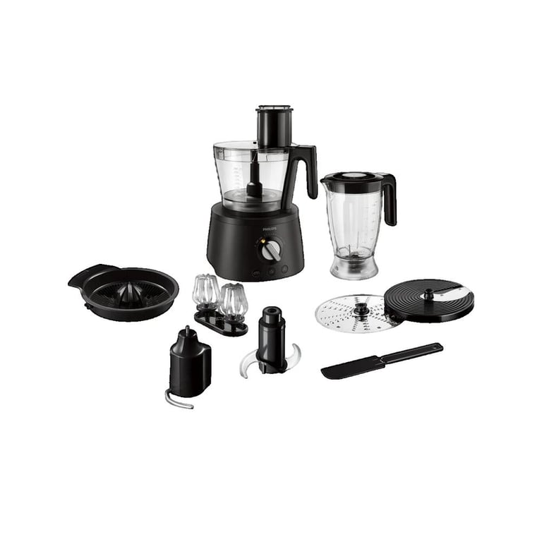 Robot Multifonction Philips HR7776/90 – 1300 W, 12 Vitesses, Design Compact 3-en-1 - vue 2