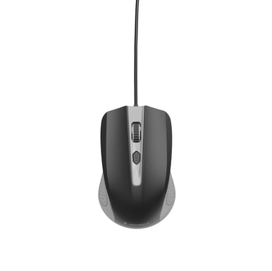 Gembird MUS-4B-01 souris Bureau Ambidextre USB Type-A Optique 1200 DPI