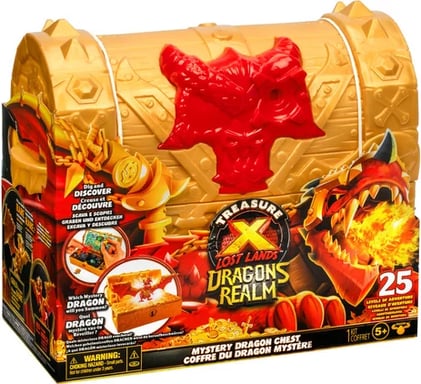 Moose Toys Tresor X - Coffre Aux Tresors Dragons Realm