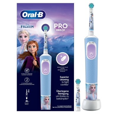 Oral-B Pro Kids Enfant Brosse à dents rotative oscillante Bleu clair - Neuf