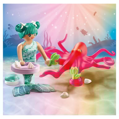 Coffret PLAYMOBIL Sirène et Pieuvre - Aventure Sous-Marine Magique