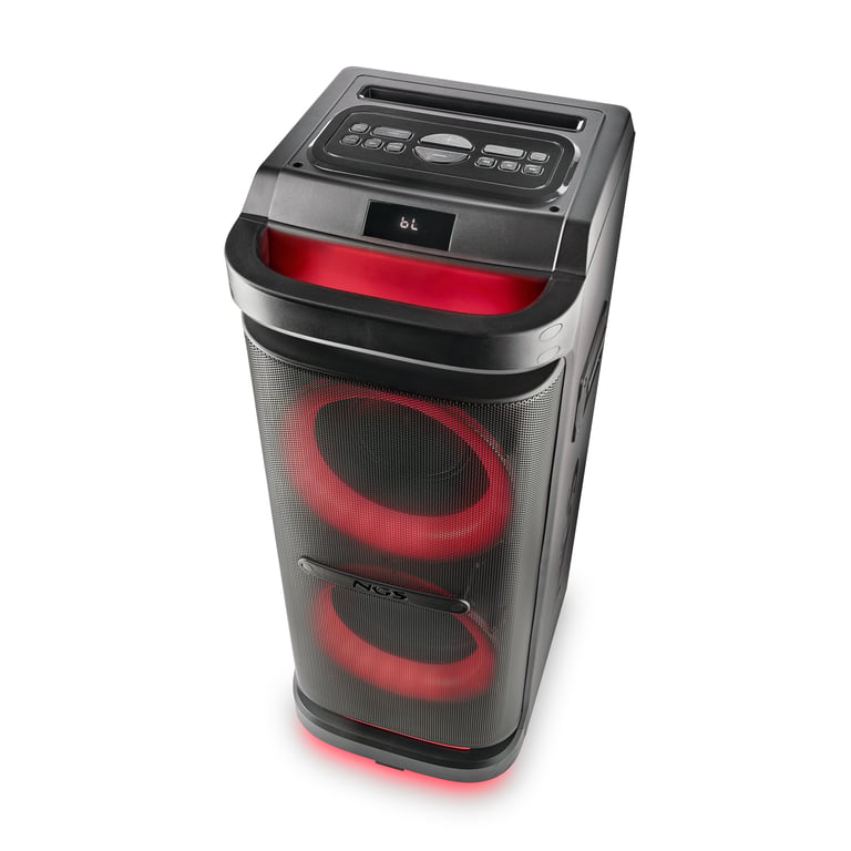 Enceinte Portable NGS WILD SPACE 2 2000W – Bluetooth, TWS, Roues - vue 2