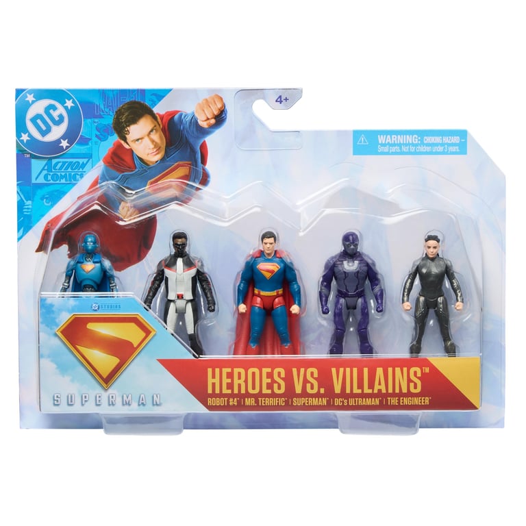 Superman Multipack Figurines 8 Cm Superman Movie - vue 2