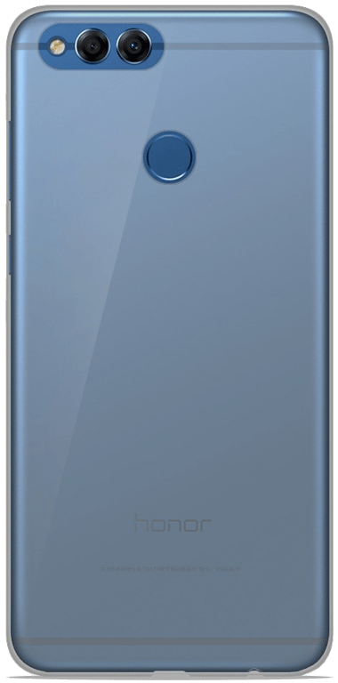 Coque silicone unie compatible Transparent Huawei Honor 7X