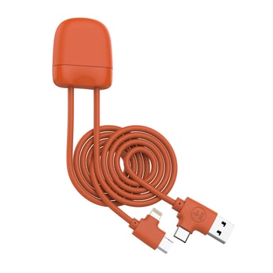 Cable de carga multiconector Ice-C Orange