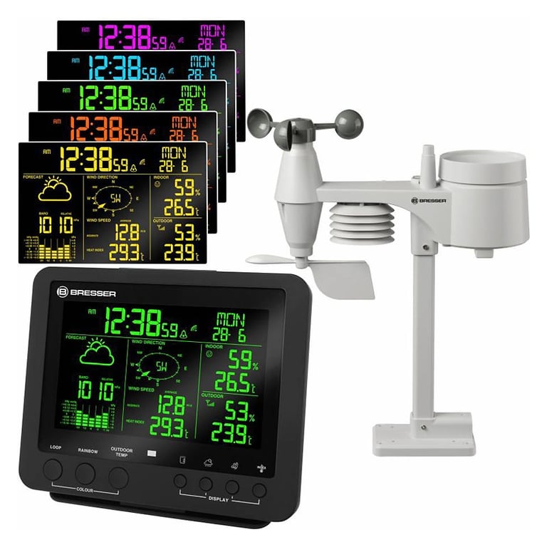 Bresser weather center 256 couleurs professional 5 en 1 Neuf
