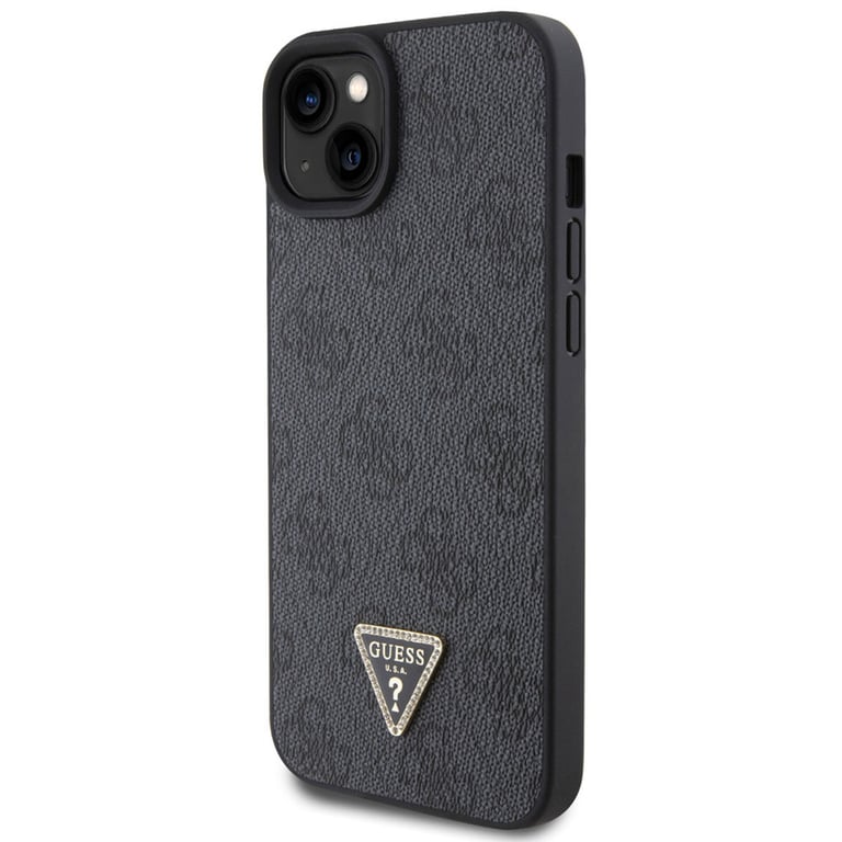 Coque pour Apple iPhone 15 Triangle Strass 4G Guess - vue 2
