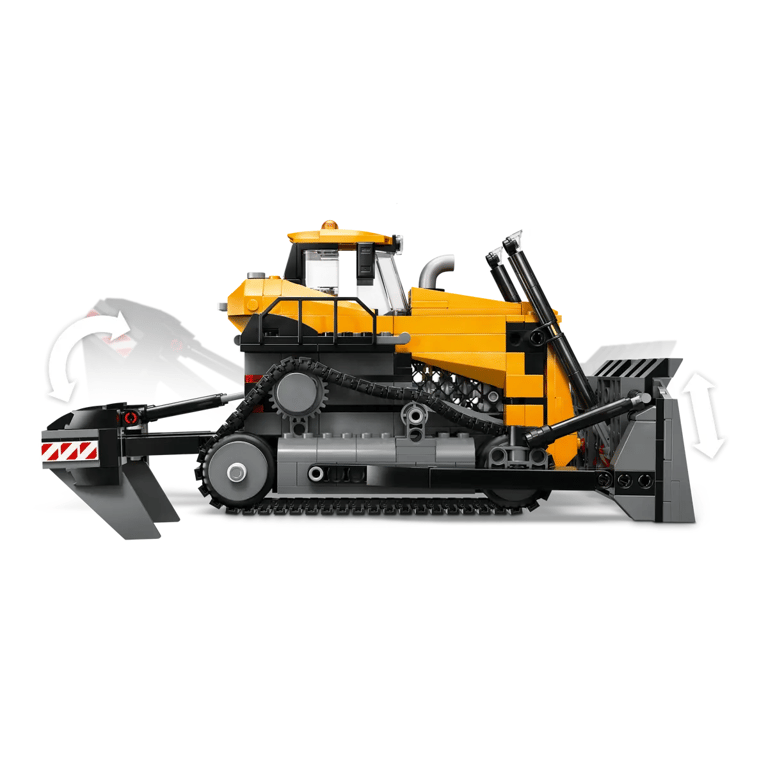 LEGO City Le Bulldozer Jaune 60466 - vue 4