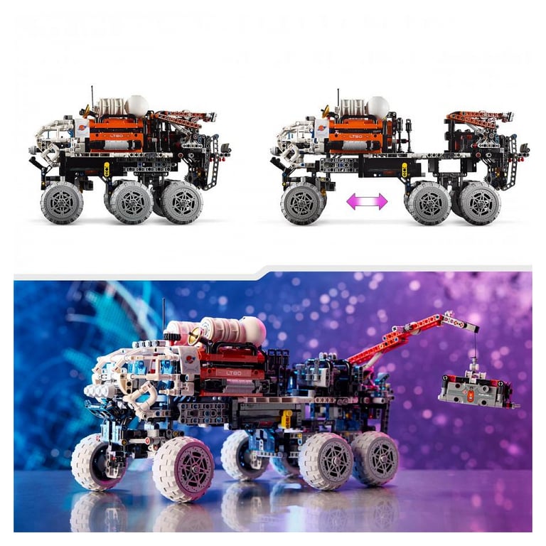 Rover d'Exploration Habité sur Mars LEGO® Technic 42180 - Aventure Spatiale pour Enfants - Neuf