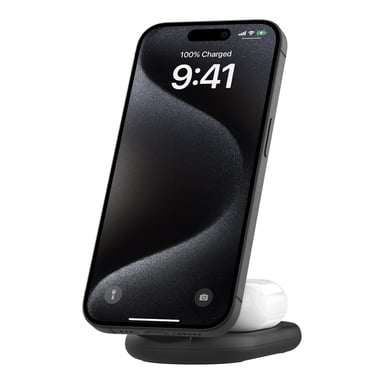 Belkin BoostCharge Casques, Smartphone Noir USB Recharge sans fil Charge rapide Intérieure