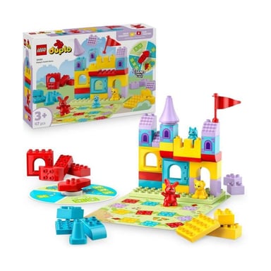 LEGO DUPLO 10450 Le Jeu Du Château d'Hopsy - Jouet De Construction Des 3 Ans Avec Animaux
