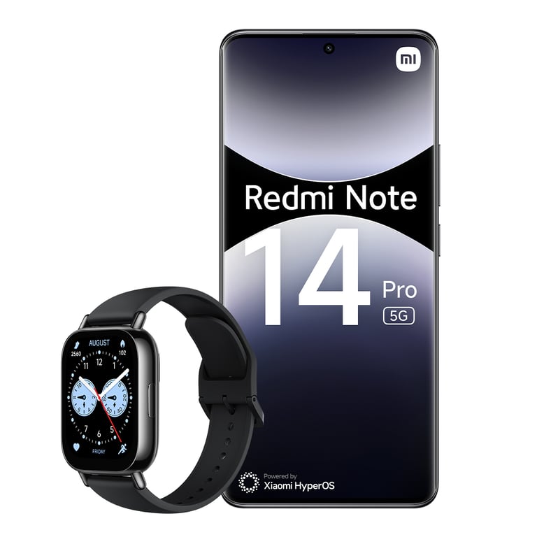 Xiaomi Redmi Note 14 Pro 256 Go Noir - vue 5