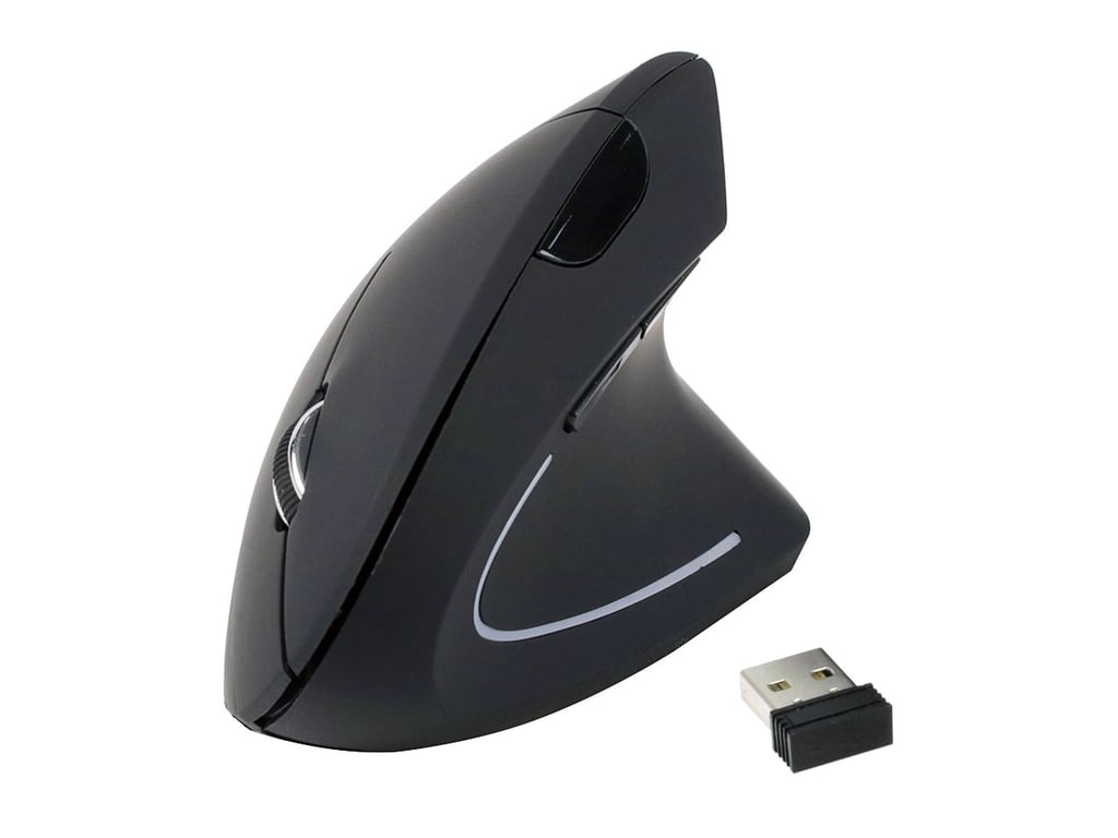 Souris Ergonomique Equip 245110 – Droitier, 1600 DPI, RF sans fil
