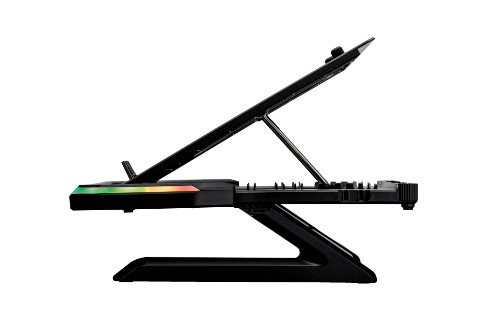 SureFire Portus X1 Support pour ordinateur portable jeu RGB 10 17.3 - vue 2