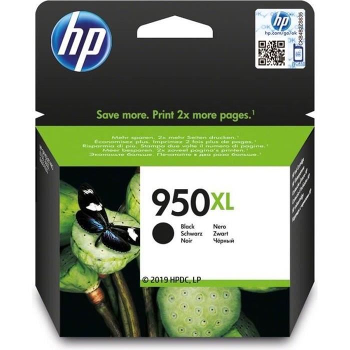 HP 950XL Cartouche d'encre noire grande capacité authentique (CN045AE) pour HP OfficeJet Pro 251dw/ - Neuf