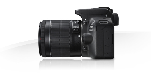 Canon EOS 100D + 18-55 IS STM 18 MP CMOS SLR Kit 5184 x 3456 pixel Nero
