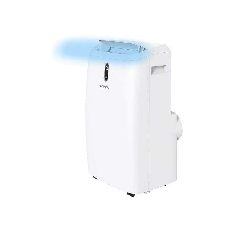 Oceanic Climatiseur mobile réversible 16000 BTU - 1712W - Déshumidificateur - Programmable - Classe énergétique A Blanc - vue 5