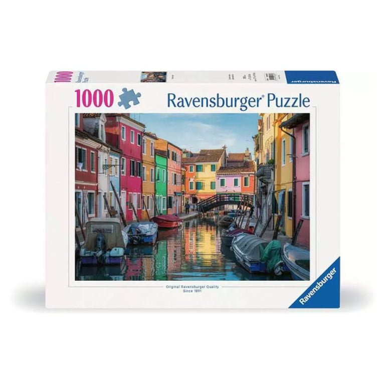 Puzzle 1000 pieces - Burano, Italie - Neuf