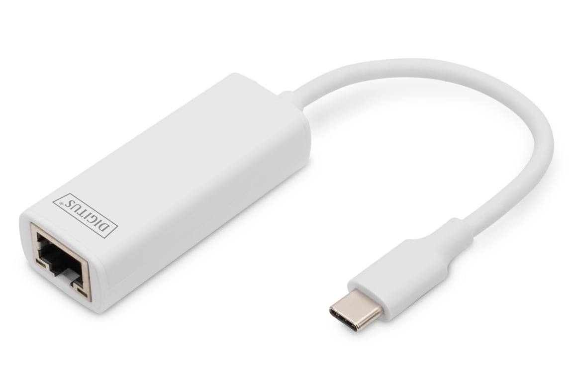 Digitus Adaptateur Ethernet Gigabit USB de Type C™ Neuf