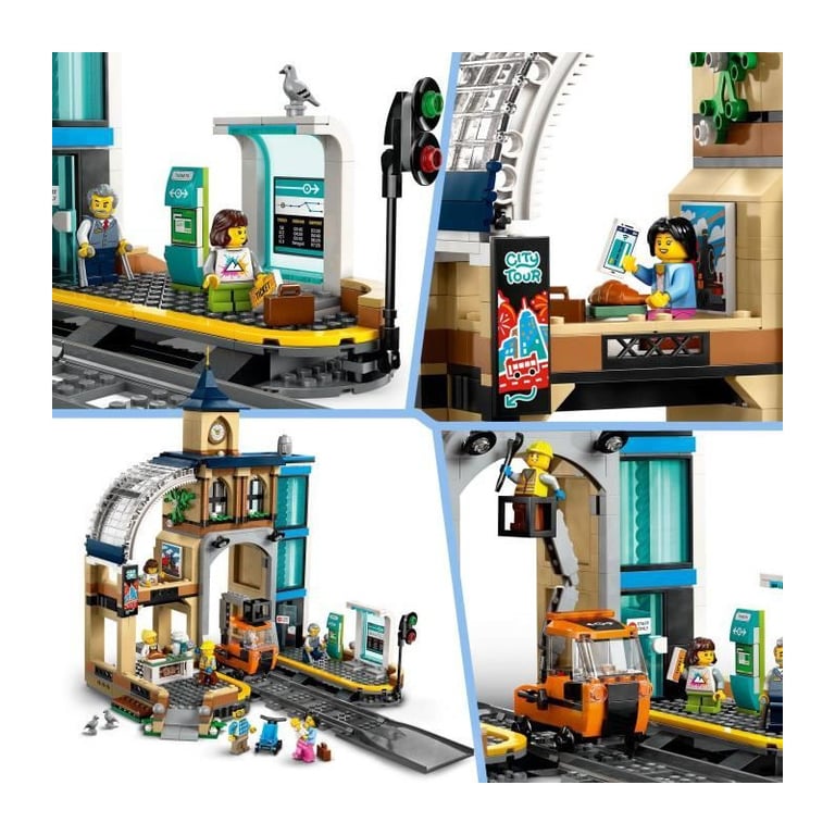 LEGO City 60469 La Gare Centrale - vue 4