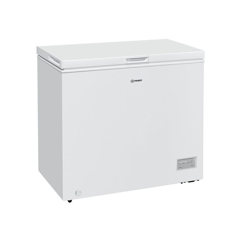 Congélateur coffre INDESIT INCF2464E1 Classe E 40db A Fonctionne en pièce froide 15° 845x955x615 - vue 2