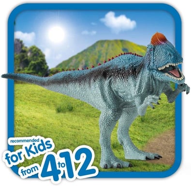 Schleich Figurine Cryolophosaure - Dinosaurs - Modèle violet - Pour enfants de 3 ans et plus pour garçon - vue 6