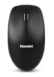 Hamlet XMICERF-24GS ratón Universal Ambidextro RF Wireless + USB Type-A Óptico 1000 DPI