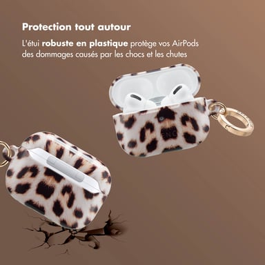 Selencia Coque Vivid pour Apple AirPods Pro - Wild Leo