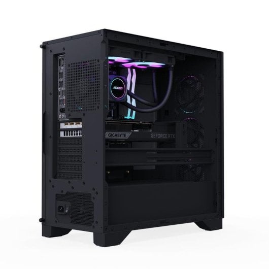 GIGABYTE AP5A7N7T 5102 AMD Ryzen 7 9800X3D DDR5 SDRAM SSD NVIDIA GeForce RTX 5070 Ti Windows 11 Home Bureau PC - vue 4