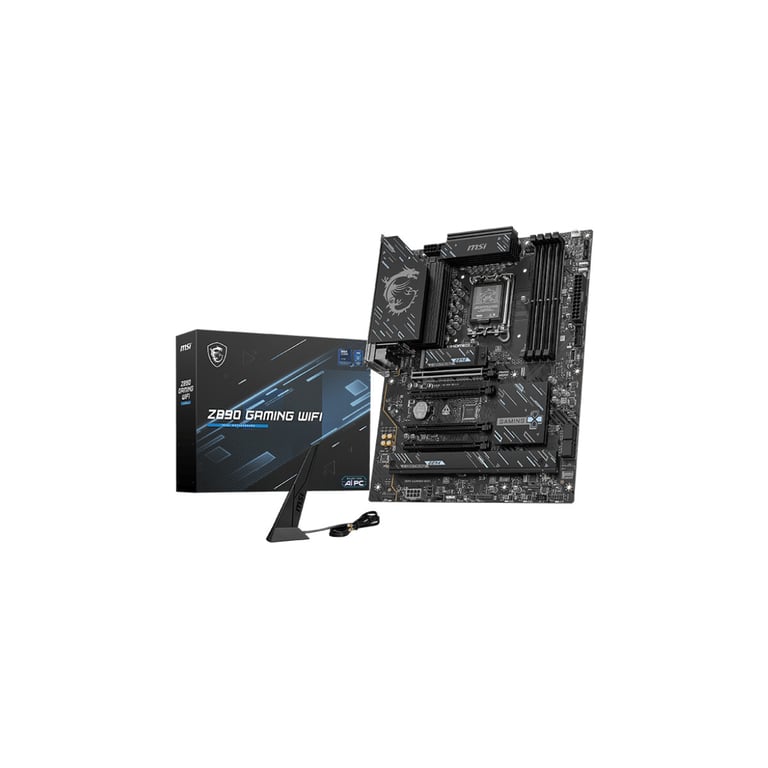 MSI Z890 GAMING WIFI Z890LGA 1851DDR5ATX - vue 4