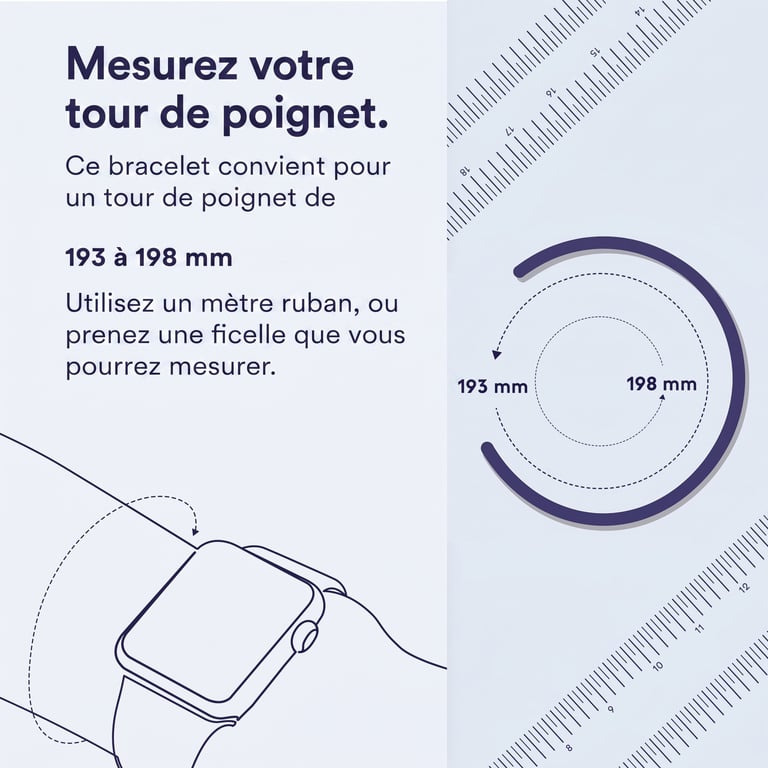 Bracelet Apple Watch 49mm Solo tressé - vue 2