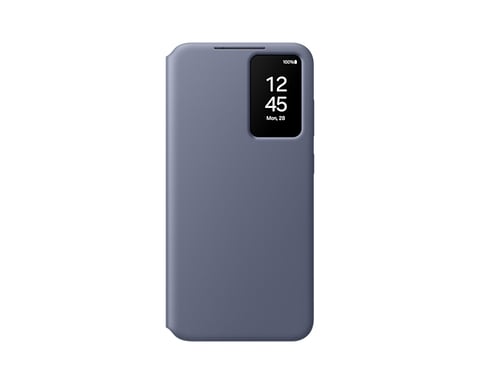Samsung Smart View Case coque de protection pour téléphones portables 17 cm (6.7'') Étui avec portefeuille Violet Samsung Galaxy S24+