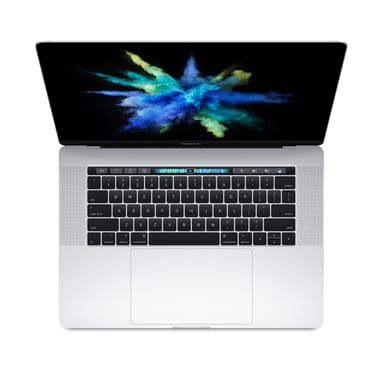 MacBook Pro Core i7 (2017) 15.4', 3.8 GHz 512 Go 16 Go AMD Radeon Pro 555, Argent - QWERTY Portugais