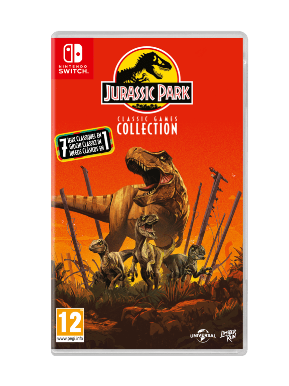 Collezione di giochi classici di Jurassic Park Nintendo SWITCH - nuovo