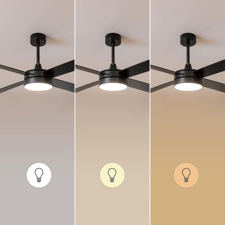Ventilateur de Plafond Cecotec EnergySilence Aero 5200 – 60 W, Télécommande, 3 Vitesses - vue 4