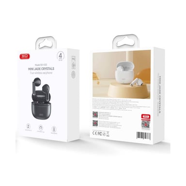 Écouteurs Bluetooth 5.3 sans Fil XO X33 avec Microphone Intégrée Noir