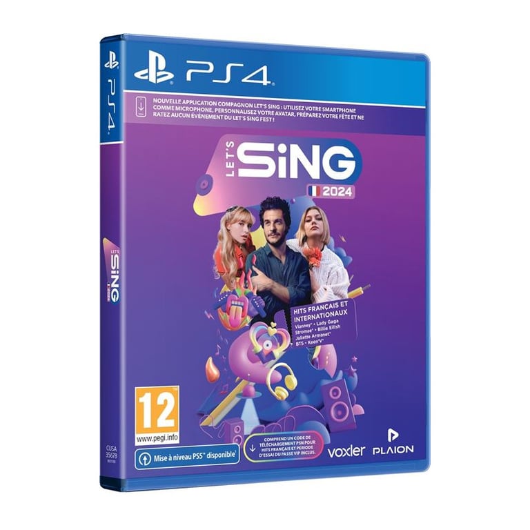 Let s Sing 2024 PS4 - Neuf