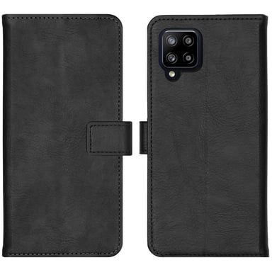 imoshion Étui de télephone portefeuille de luxe pour Samsung Galaxy A42 - Noir
