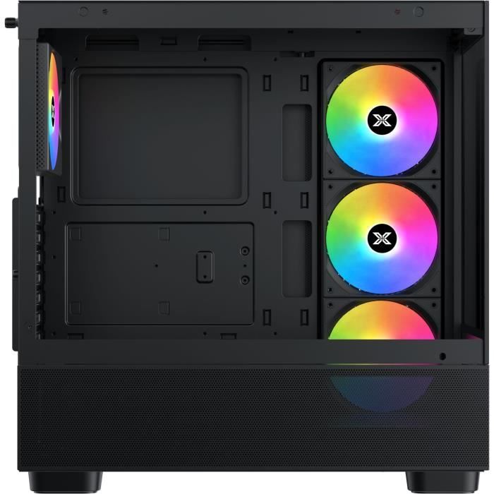 Boîtier PC Moyen Tour sans alim XIGMATEK Endorphin Air V2 E ATXATX 4x120mm A RGB USB C3.02.0 Verre trempé Neuf - vue 3