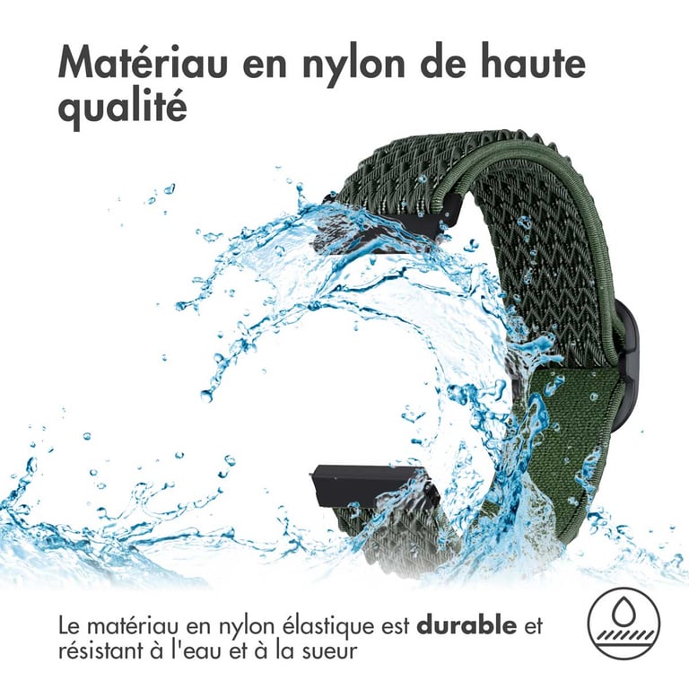 Bracelet 18mm Élastique en nylon - vue 6