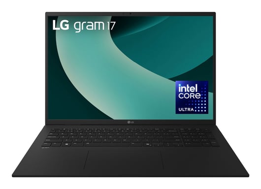 LG Gram 17ZB90TL Copilot+ PC Intel Core Ultra 7 258V Ordinateur portable 43,2 cm (17'') WQXGA 32 Go LPDDR5x-SDRAM 2 To SSD Wi-Fi 7 (802.11be) Windows 11 Pro Noir