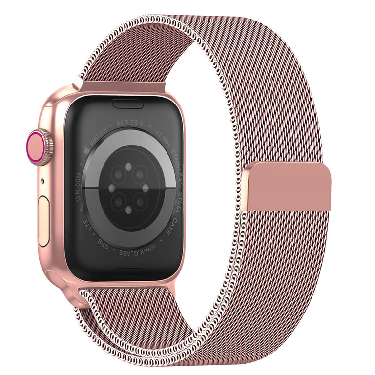 Bracelet Apple Watch 40mm Maille Milanaise - vue 4