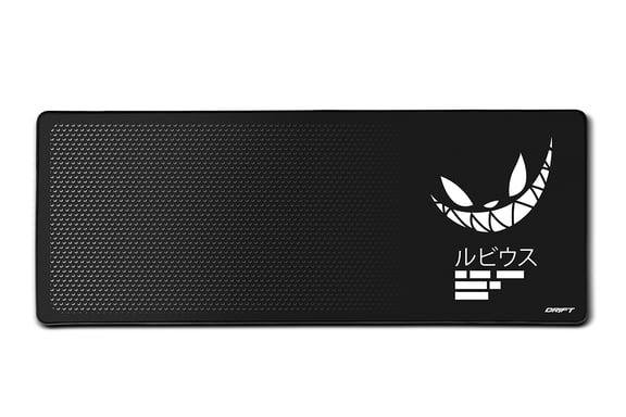 DRIFT DRMADKATXL tapis de souris Tapis de souris de jeu Noir, Blanc