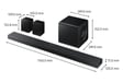 Soundbar Samsung serie Q HW-QS760F 2025