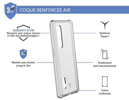 Cover rinforzata per Oppo Find X2 Pro AIR